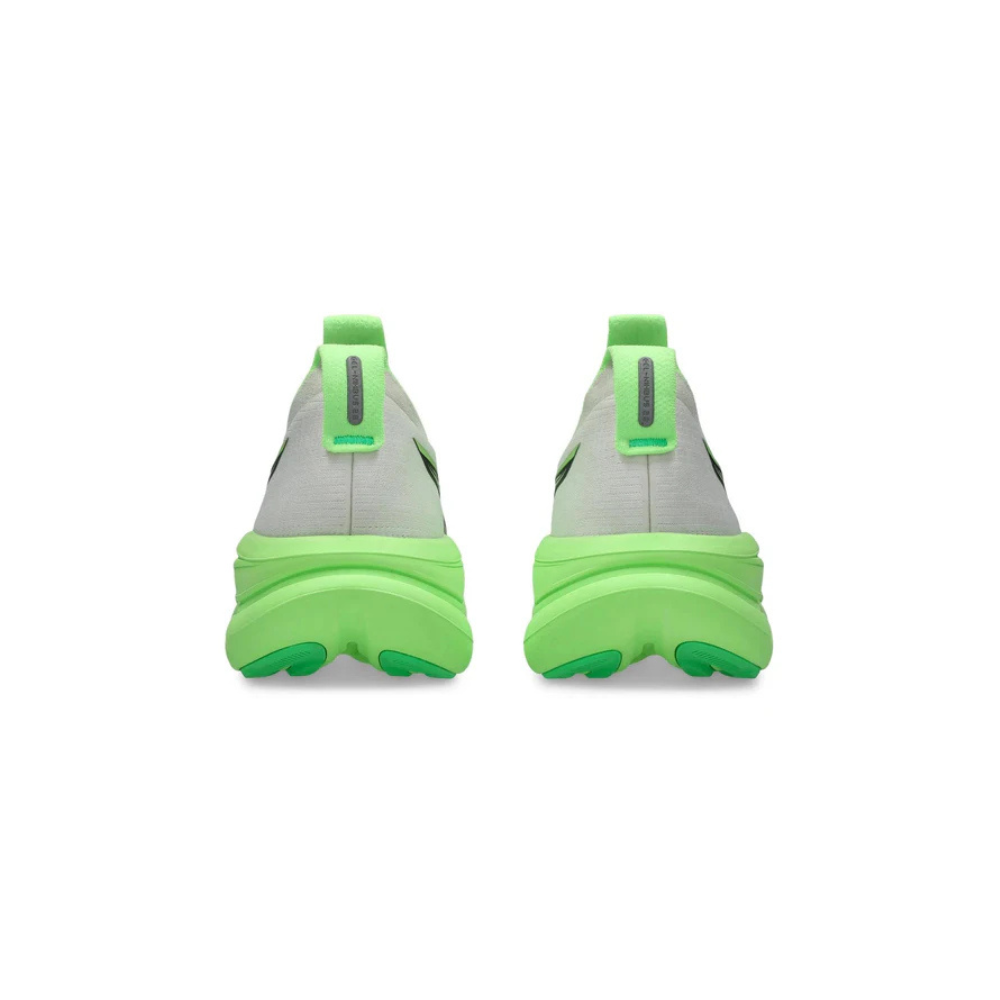 ASICS GEL-NIMBUS 28 Cream Black Neon Green