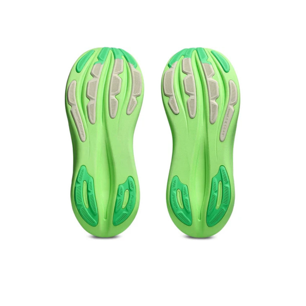 ASICS GEL-NIMBUS 28 Cream Black Neon Green