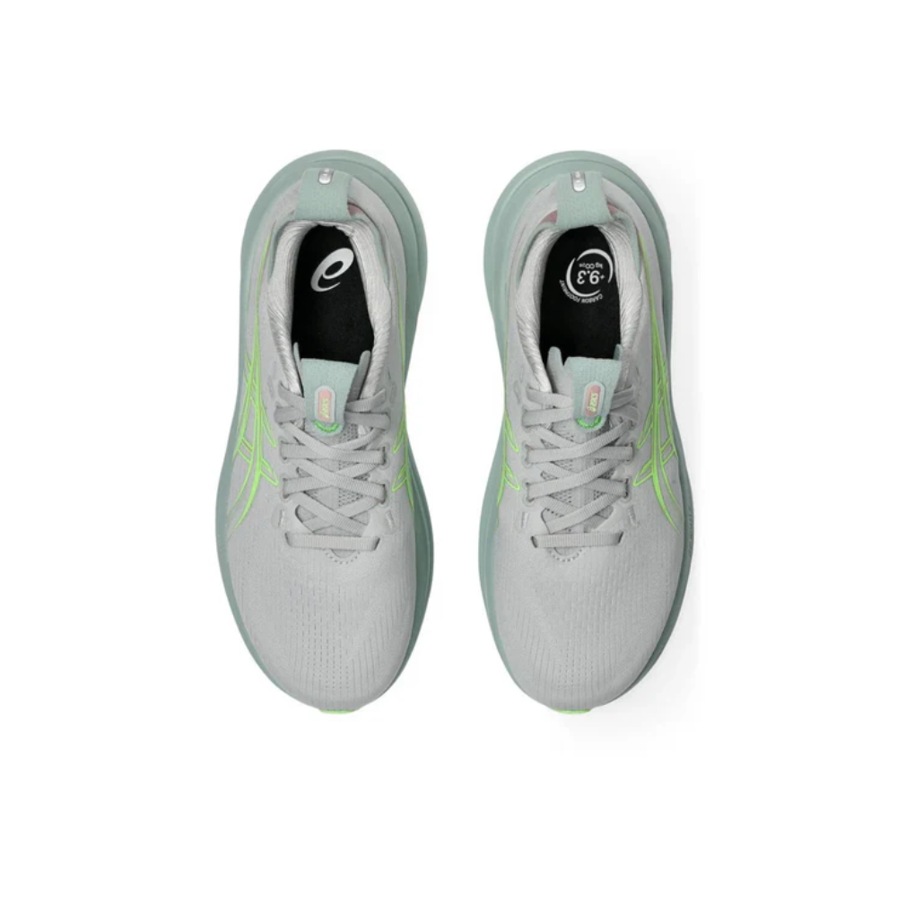 ASICS GEL-NIMBUS 28 Cloud Grey Illuminate Green