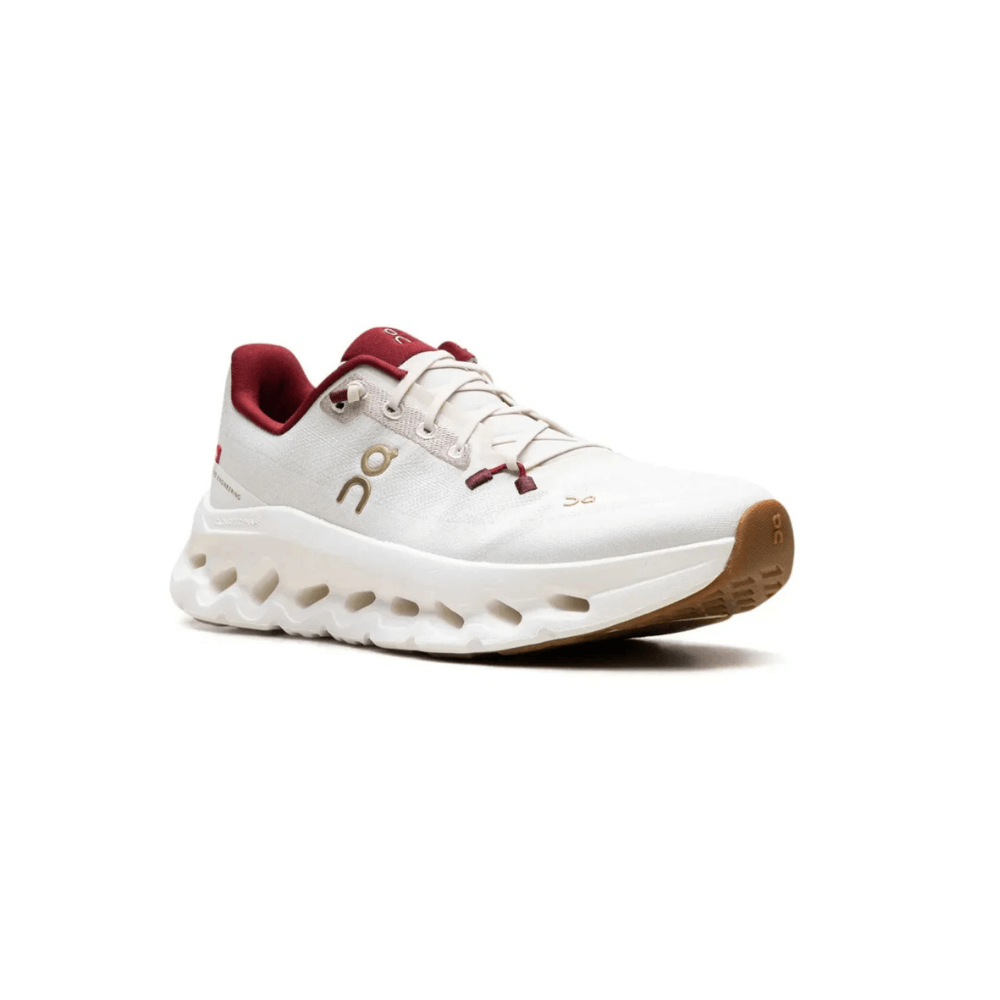 On Cloudtilt lifestyle shoe white and red unisex