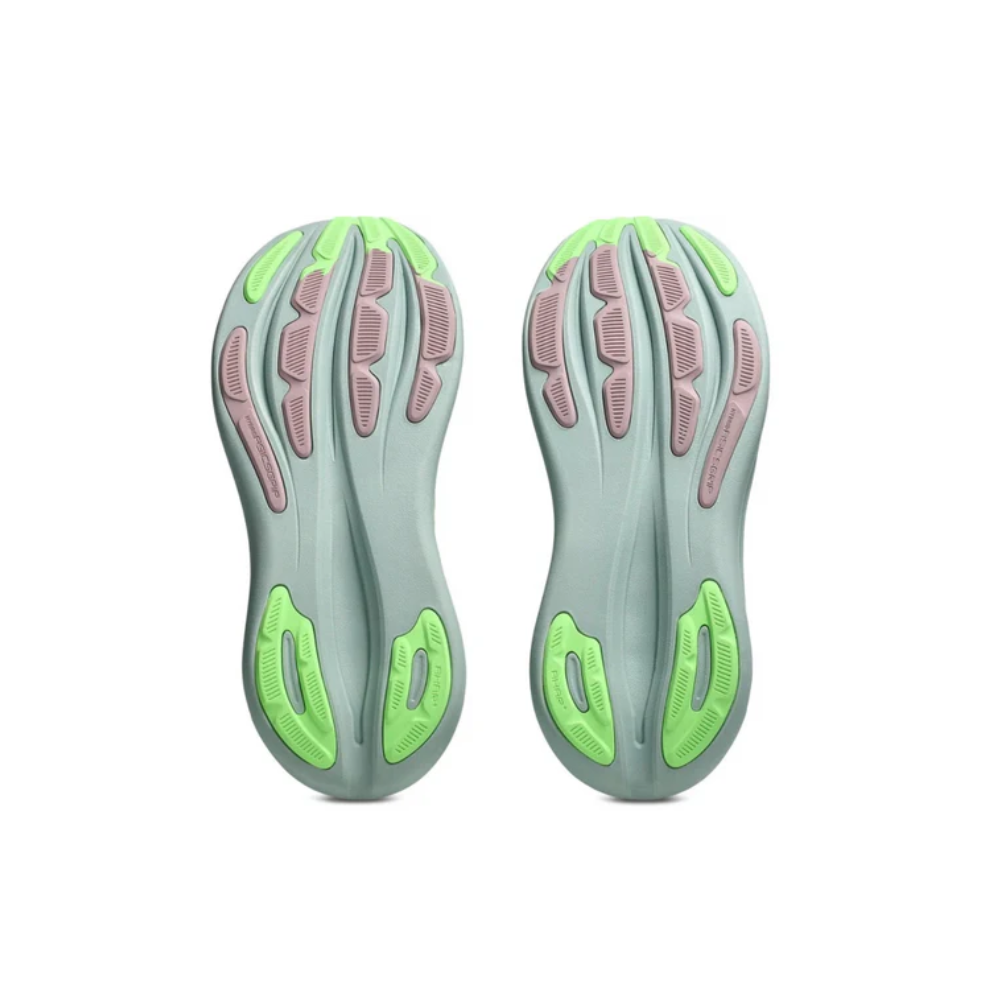 ASICS GEL-NIMBUS 28 Cloud Grey Illuminate Green