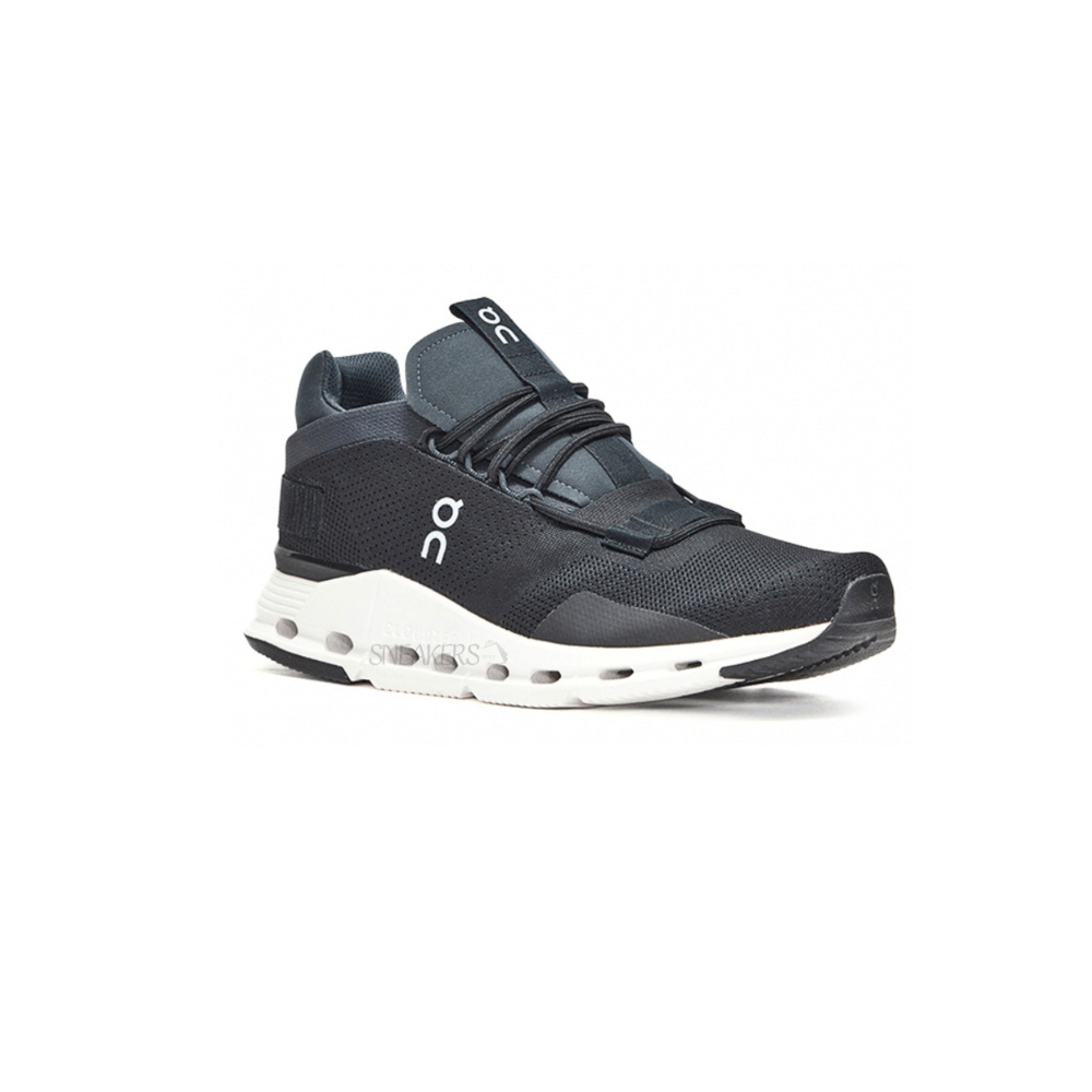 On Running Cloudnova  Black & Navy Blue