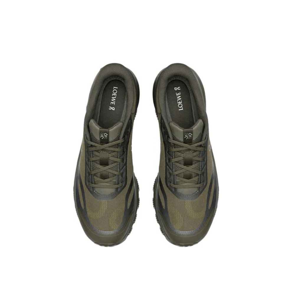 On x LOEWE Cloudventure 2 Dark Olive