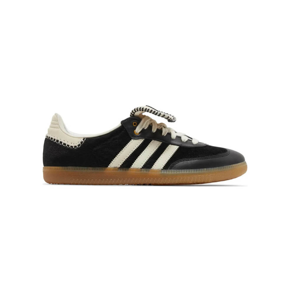 Adidas Samba OG Black Cream Gum Hairy Suede Tongue Cover