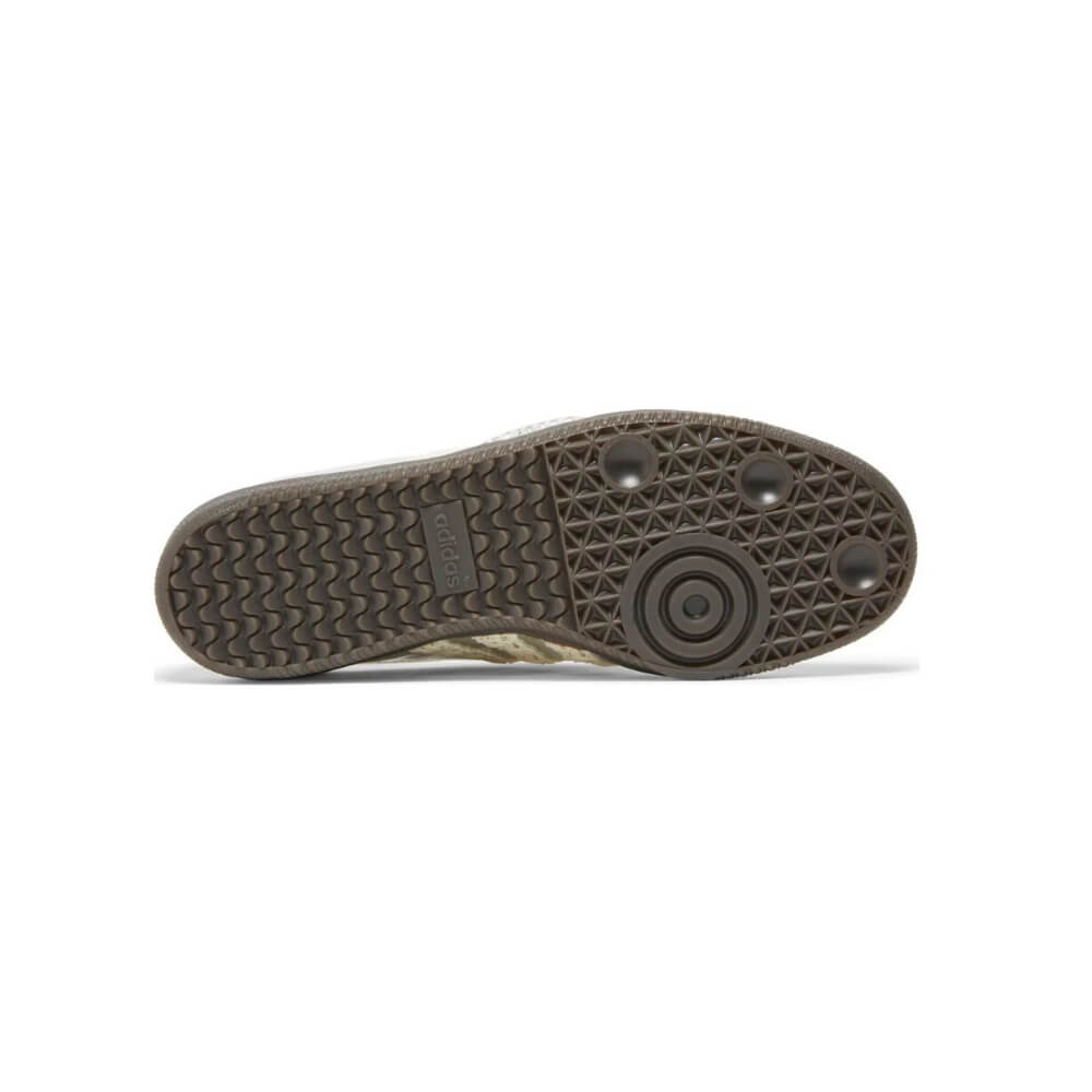 Adidas Samba OG Metallic Silver Cream Gum Tongue Cover