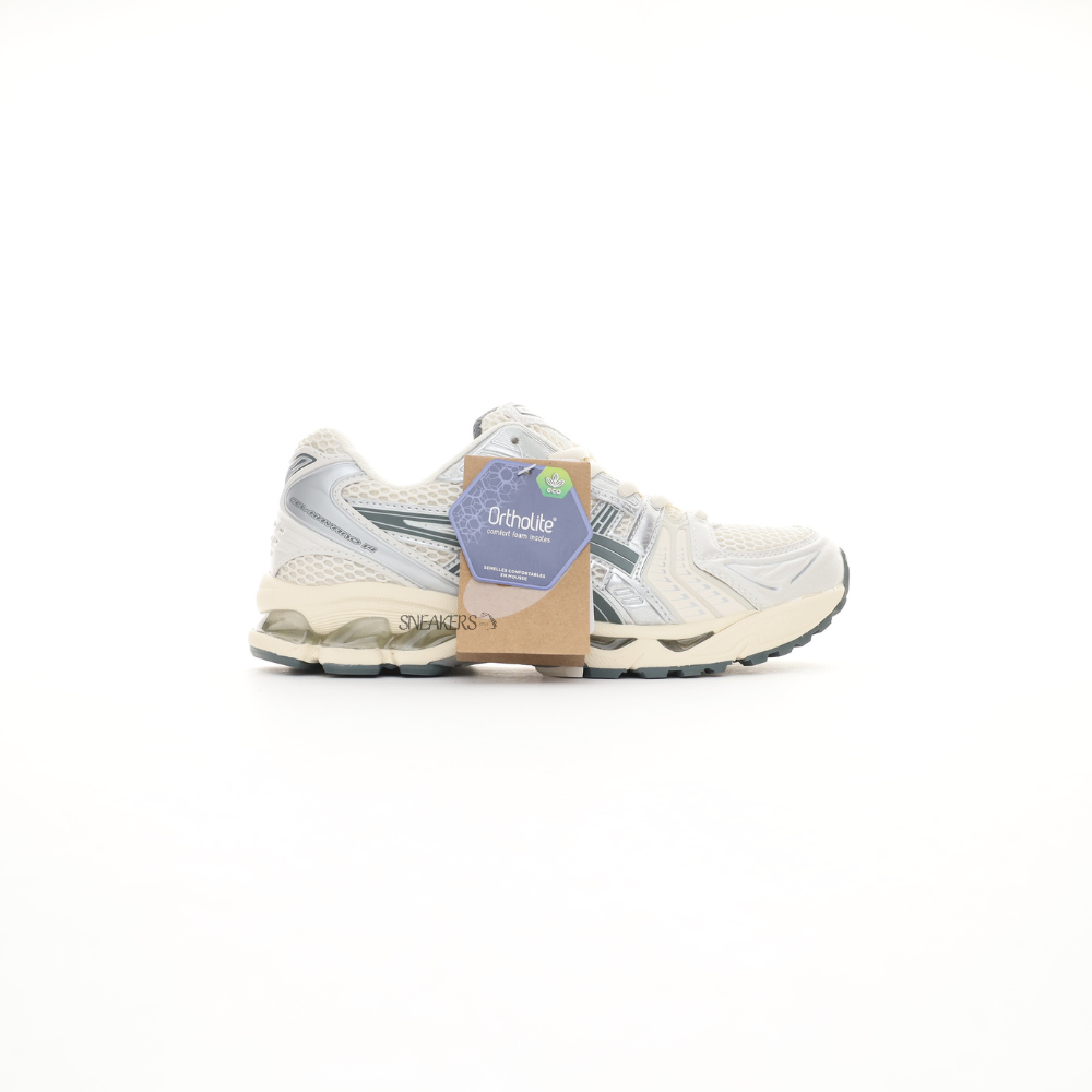 ASICS GEL-Kayano 14 White Cream Silver Grey