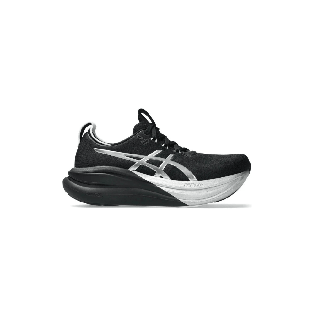 ASICS GEL-NIMBUS 28 Platinum Black Silver