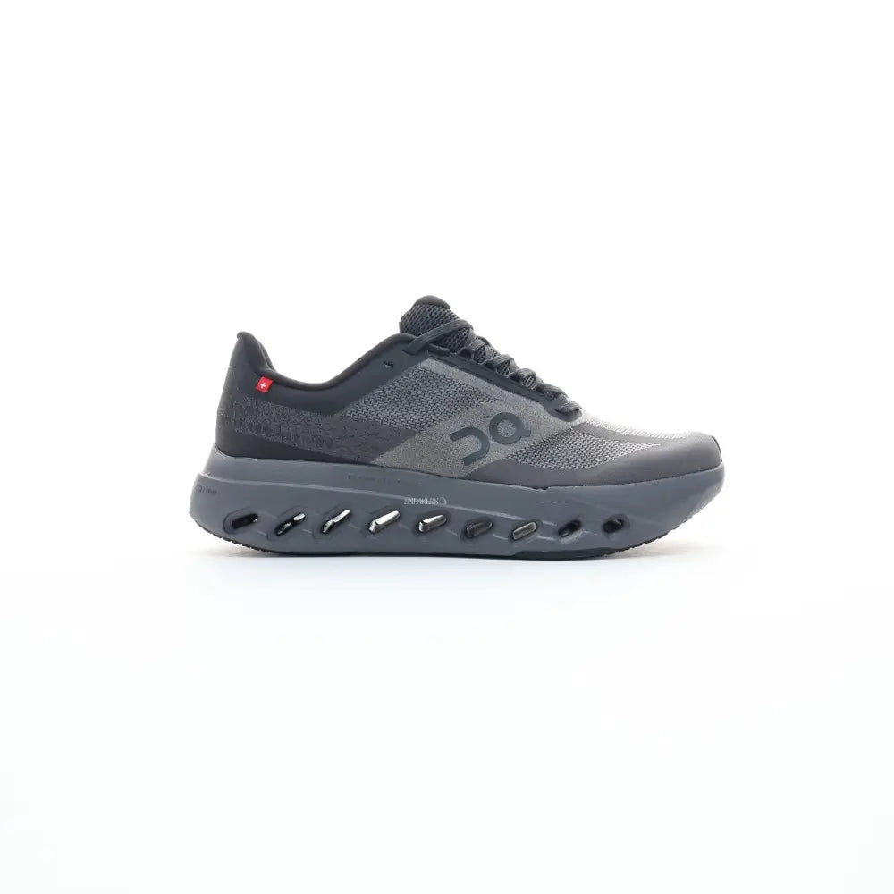 (On Cloudsurfer Next running shoe black colorway unisex