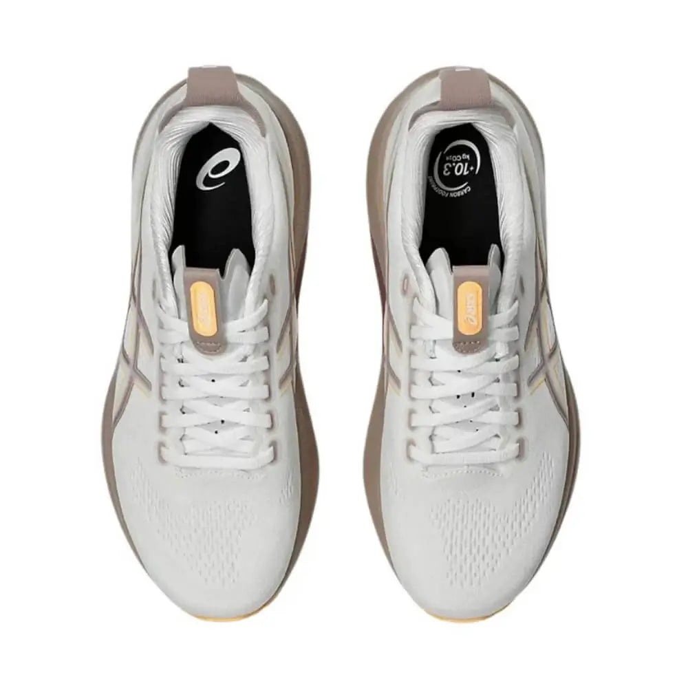 ASICS Gel-Kayano 32 White Orange Running Shoes