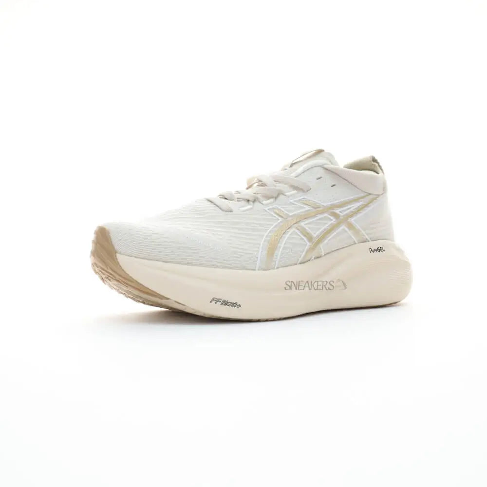 ASICS Gel-Nimbus 27 Birch Cream Running Shoes