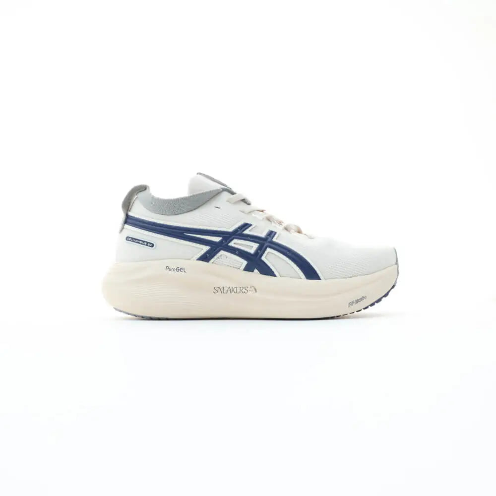ASICS GEL-Nimbus 27 White Indigo Blue