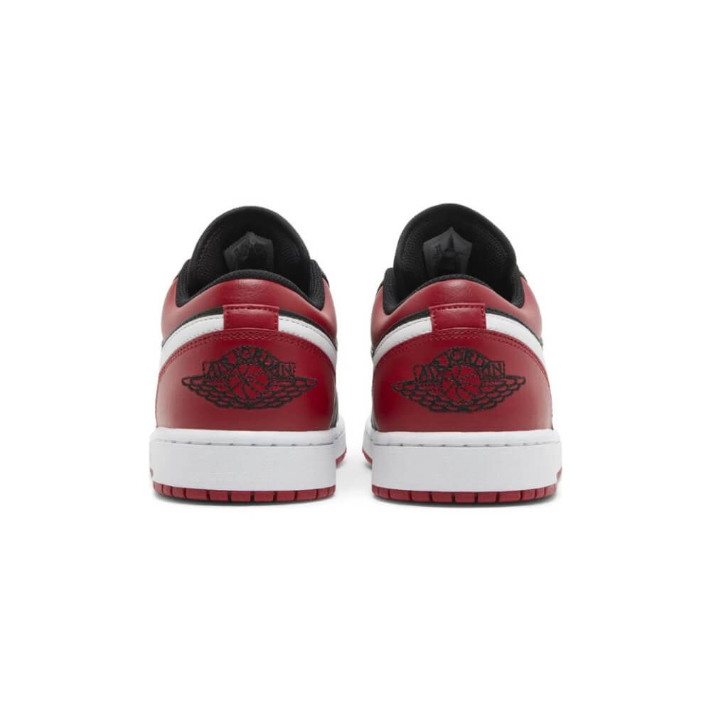 Air Jordan 1 Low Bred Black Red White
