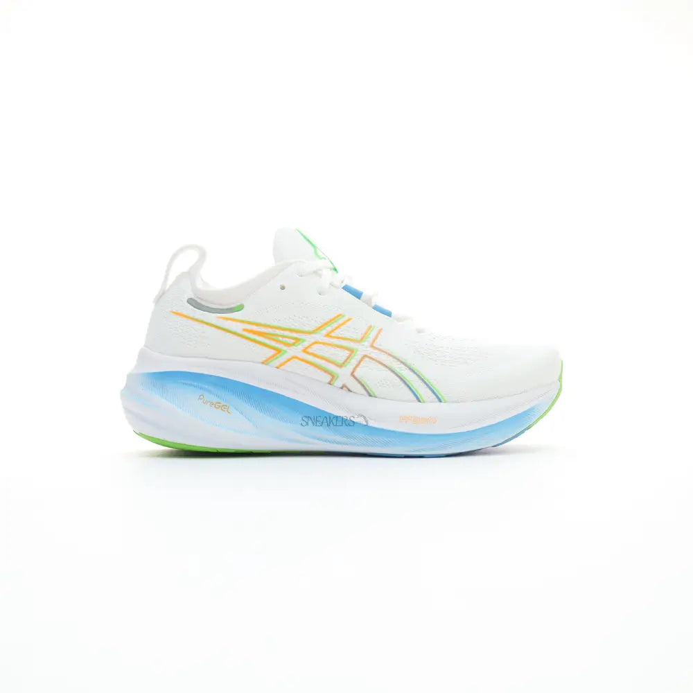 ASICS GEL Nimbus 26 White/Blue Sneakers