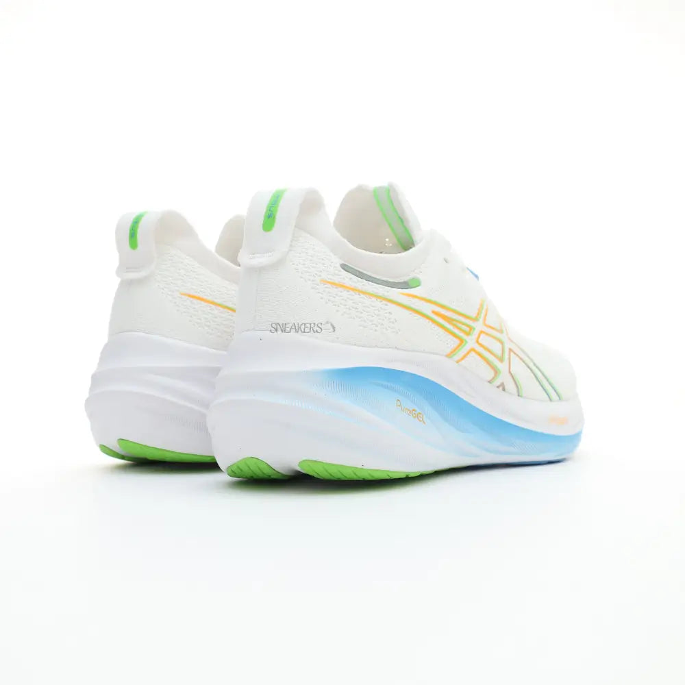 ASICS GEL Nimbus 26 White/Blue Sneakers