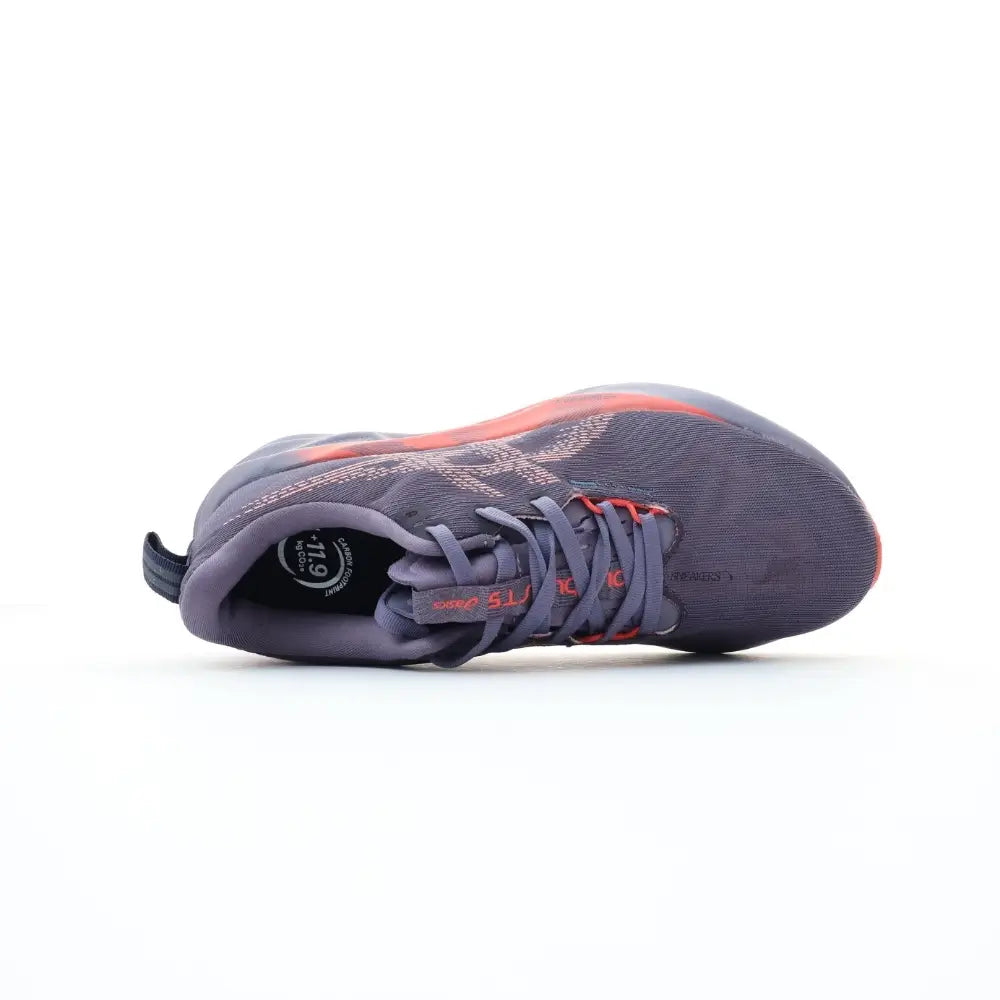 Asics Novablast 5 running shoe purple coral unisex