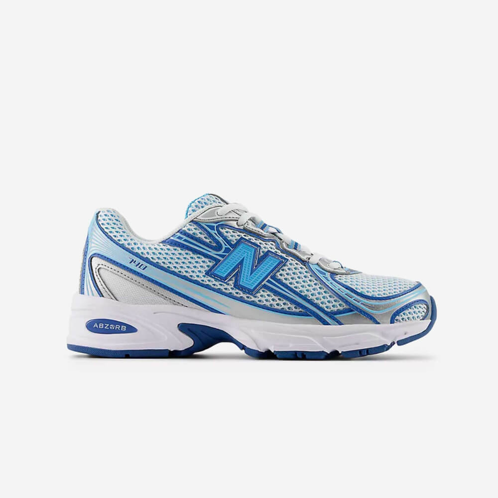 New Balance 740 Blue Agate White Shoes