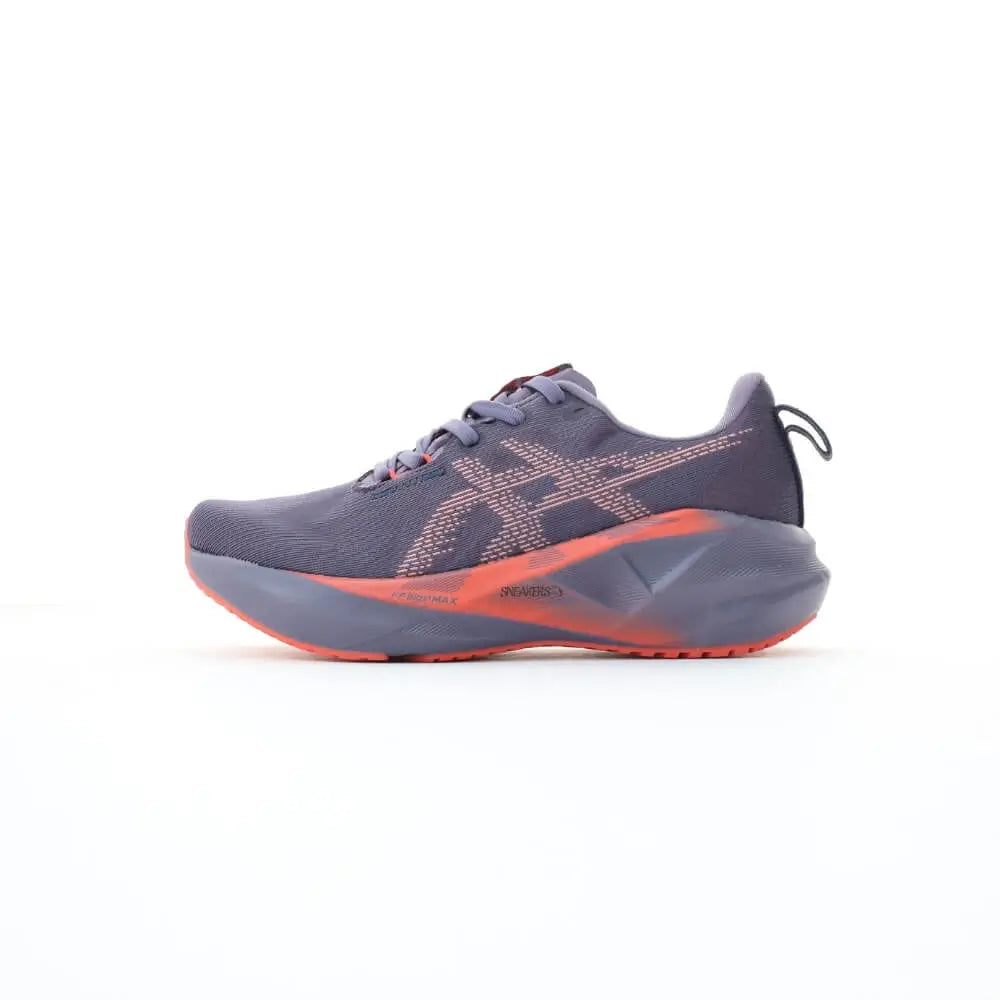 Asics Novablast 5 running shoe purple coral unisex