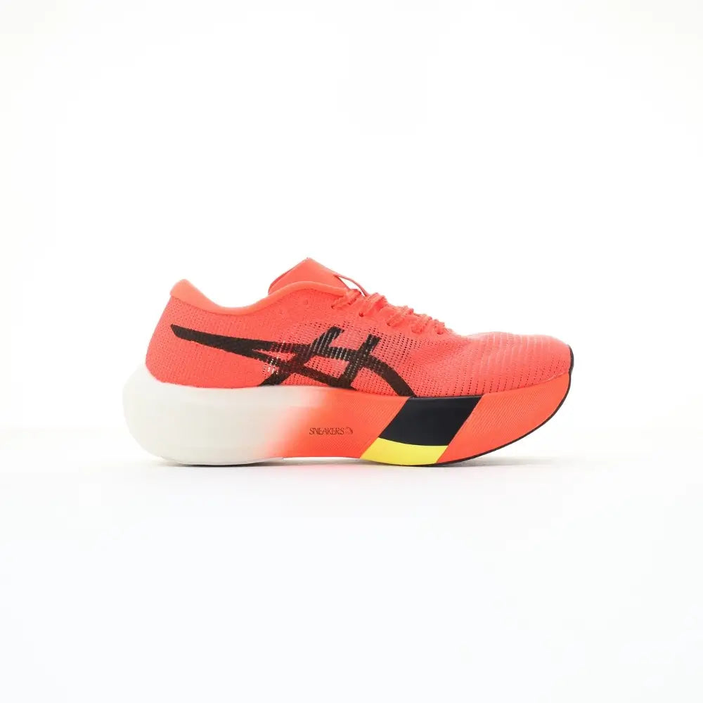 Asics Metaspeed Edge+ running shoe edition coral black yellow