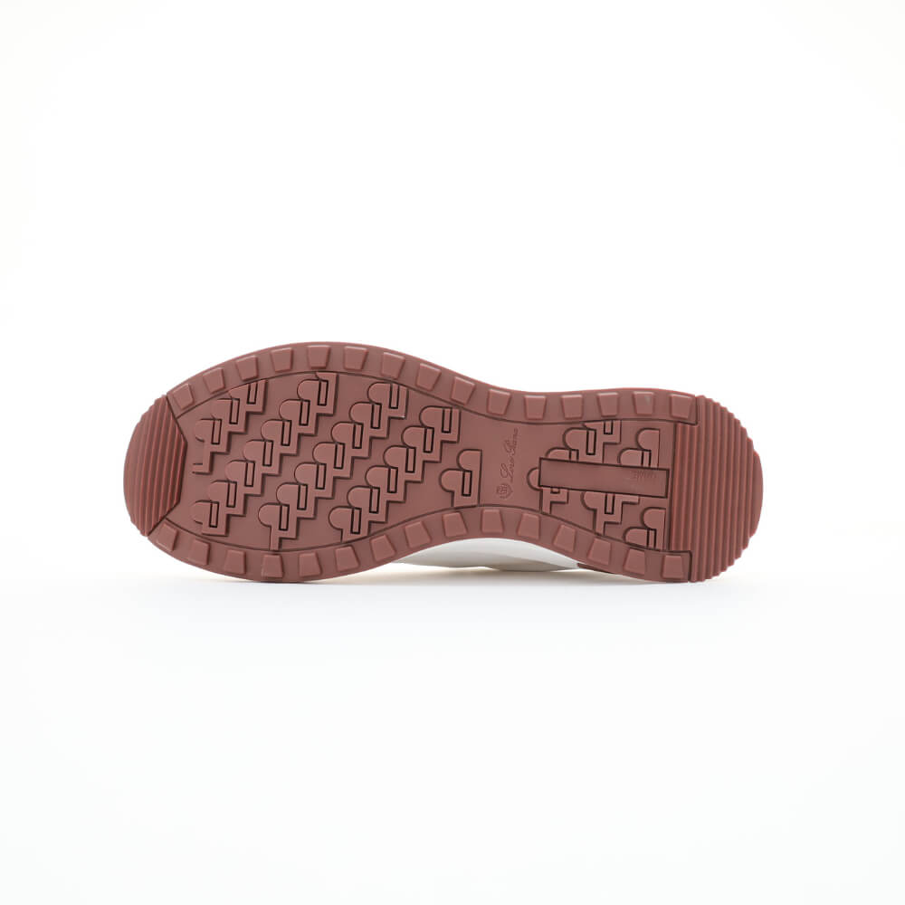 Loro Piana Week End Walk Sneaker White Brown