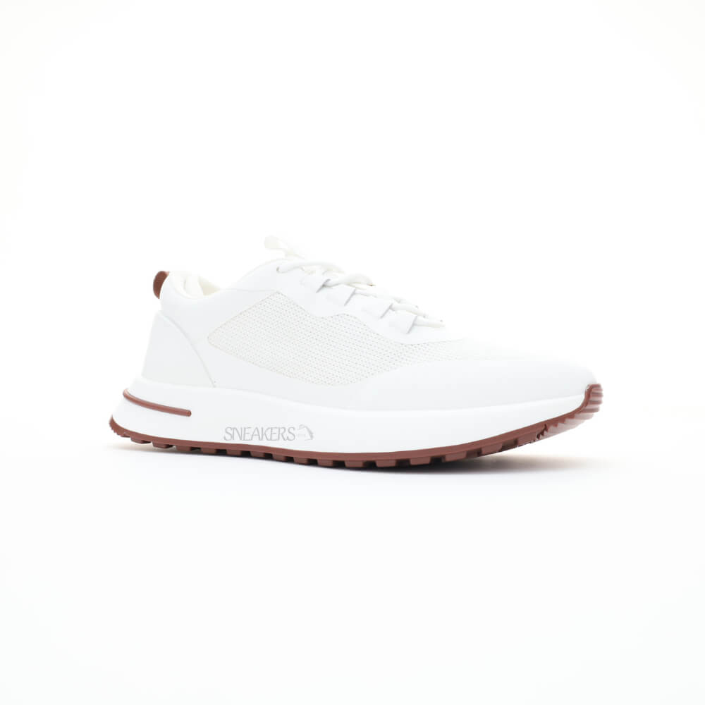 Loro Piana Week End Walk Sneaker White Brown