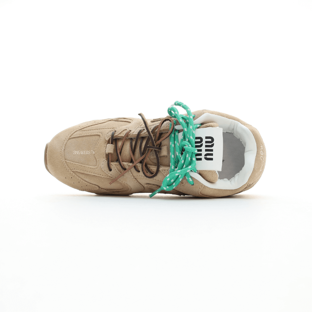 New Balance x Miu Miu 530 SL Suede Sand Gum