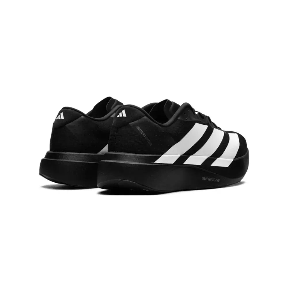 adidas Adizero Evo SL Black/White Running Shoes