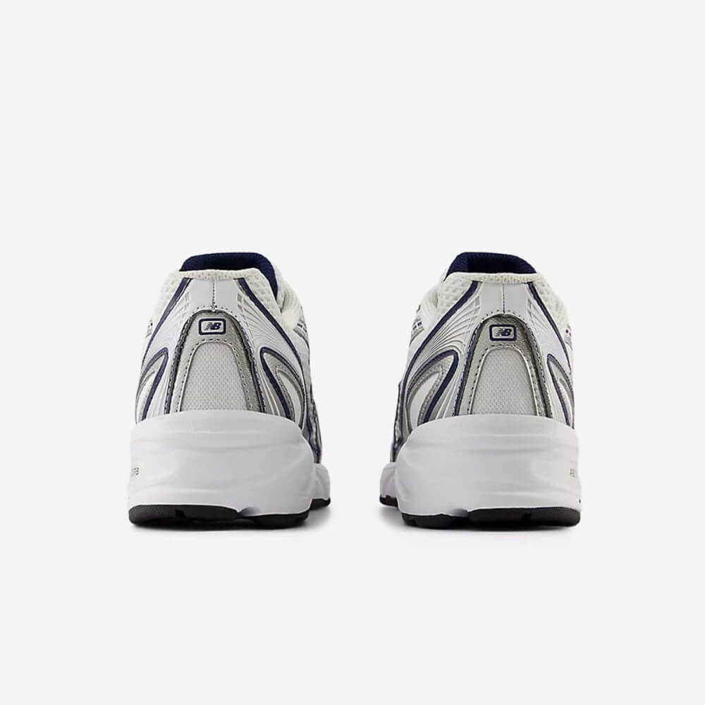 New Balance 740 White Silver Navy Shoes