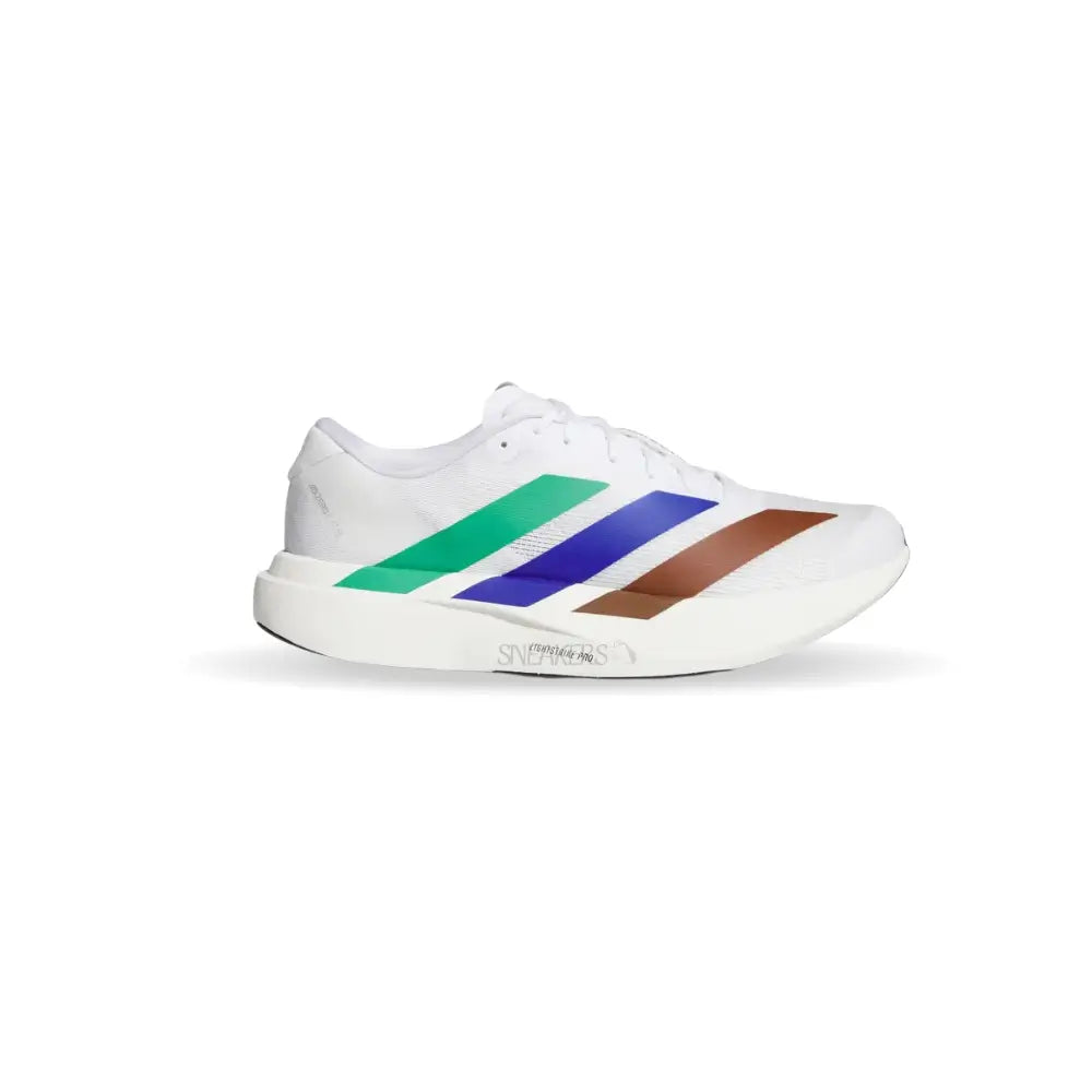 adidas Adizero Adios Pro 4 White Green Blue Brown