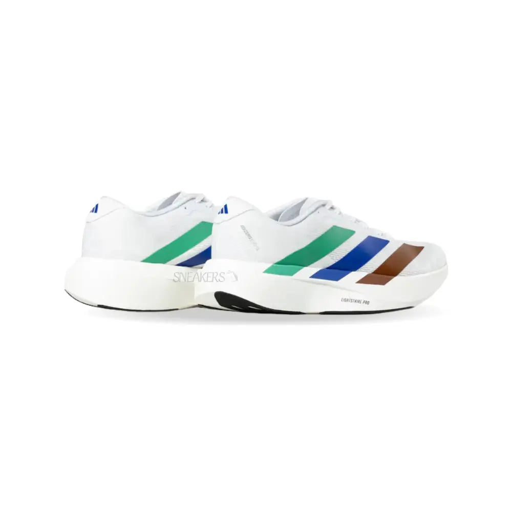 adidas Adizero Adios Pro 4 White Green Blue Brown