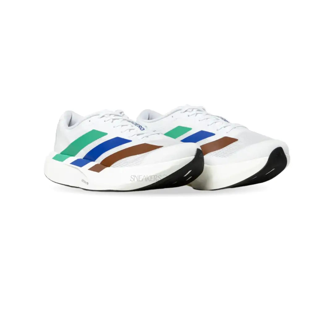 adidas Adizero Adios Pro 4 White Green Blue Brown