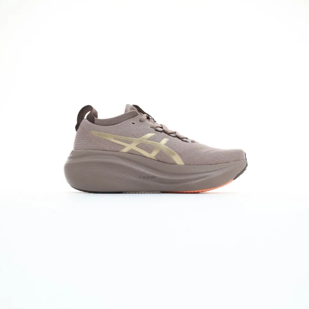 Asics Gel-Nimbus 27 running shoe unisex earthy brown