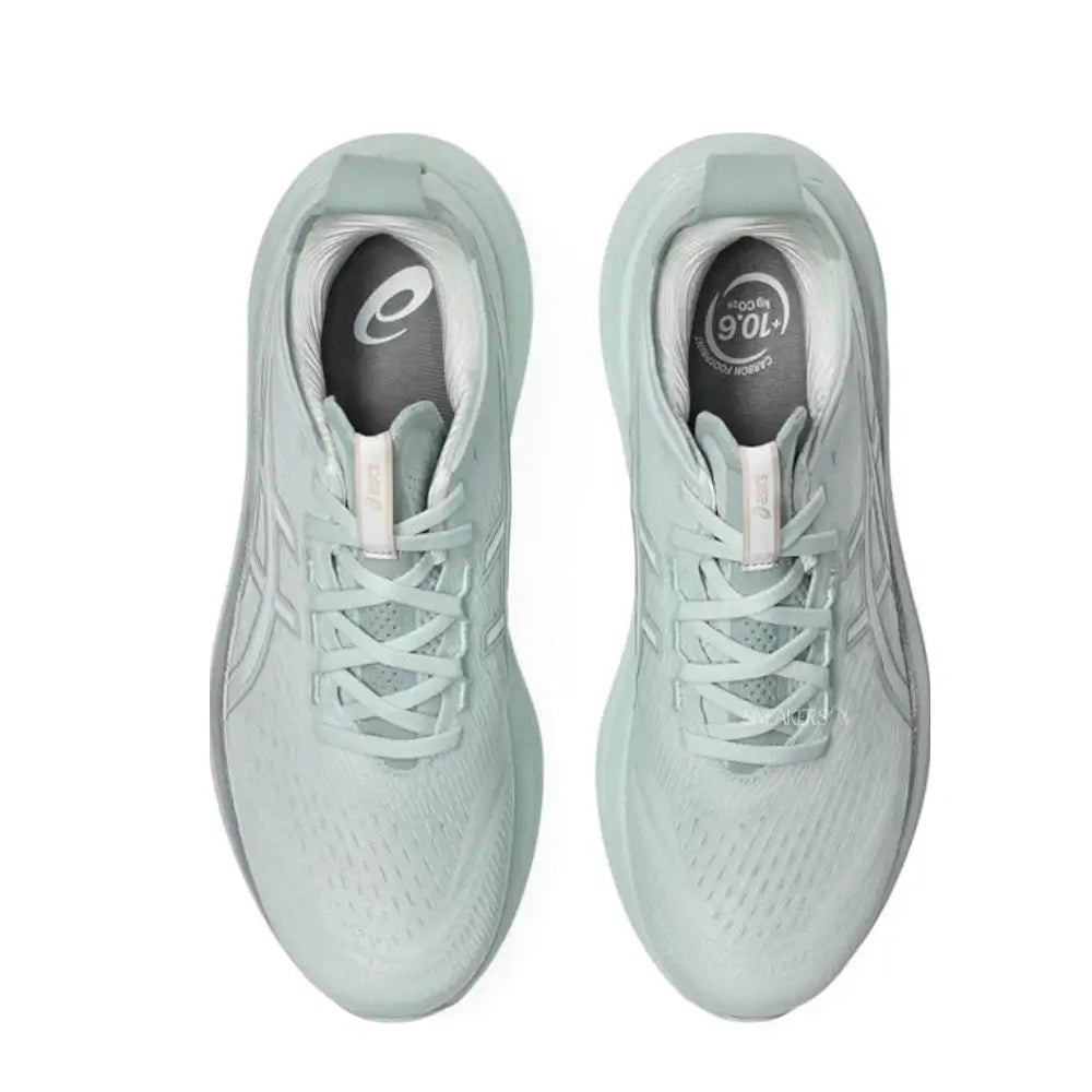 Asics Gel-Nimbus 27 running shoe light blue unisex