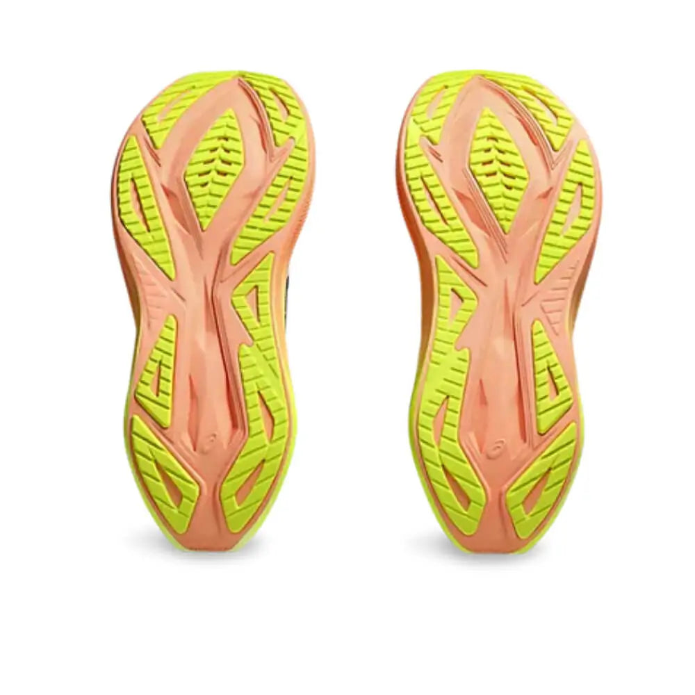 ASICS Superblast 2 Paris Running Shoes Grey Safety Yellow Orange