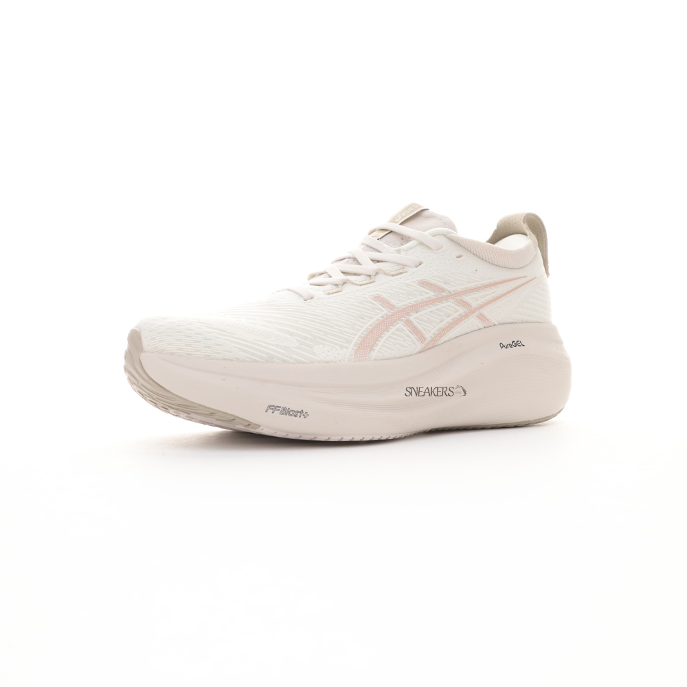 ASICS GEL-Nimbus 27 Cream Off White Running Shoes