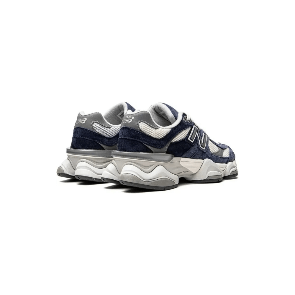 New Balance 9060 Blue Suede Cream