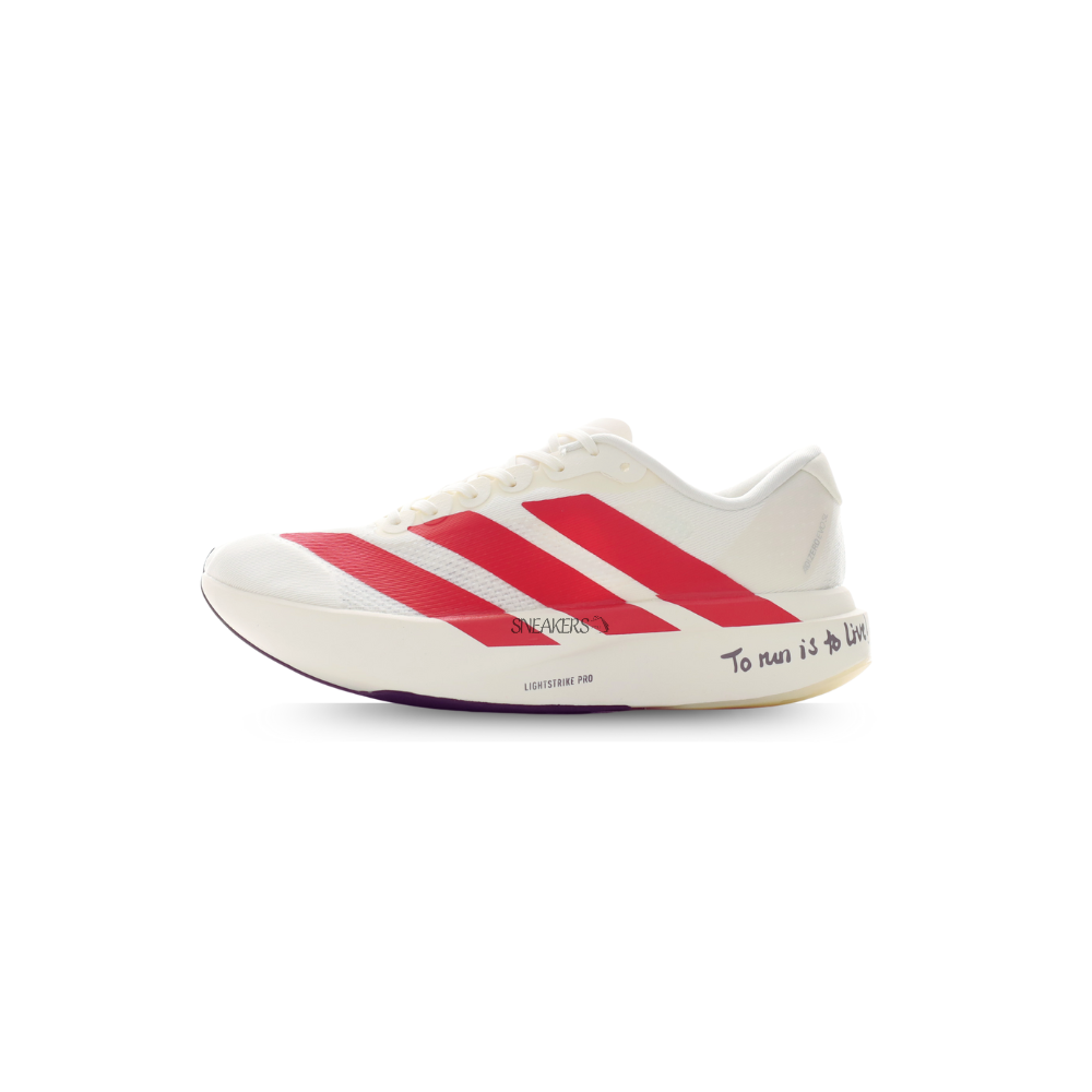 Adidas Adizero Adios Pro 4 Off White Red