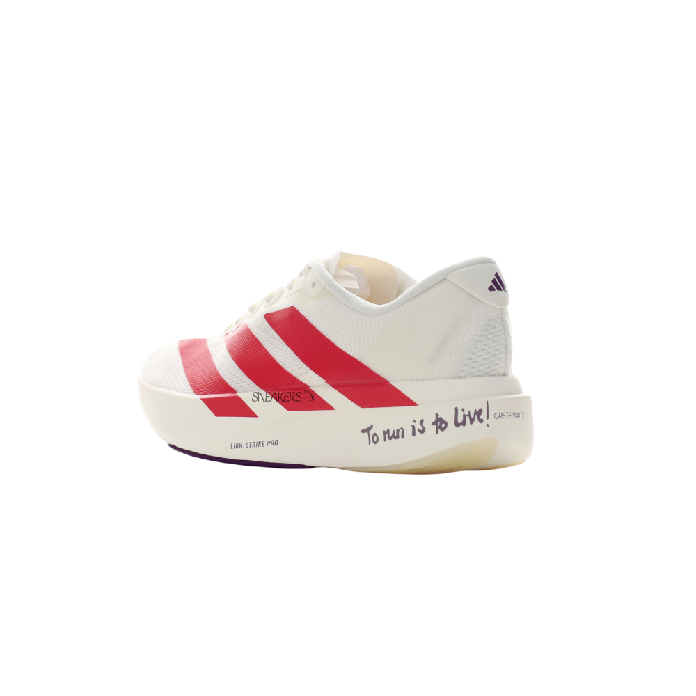 Adidas Adizero Adios Pro 4 Off White Red