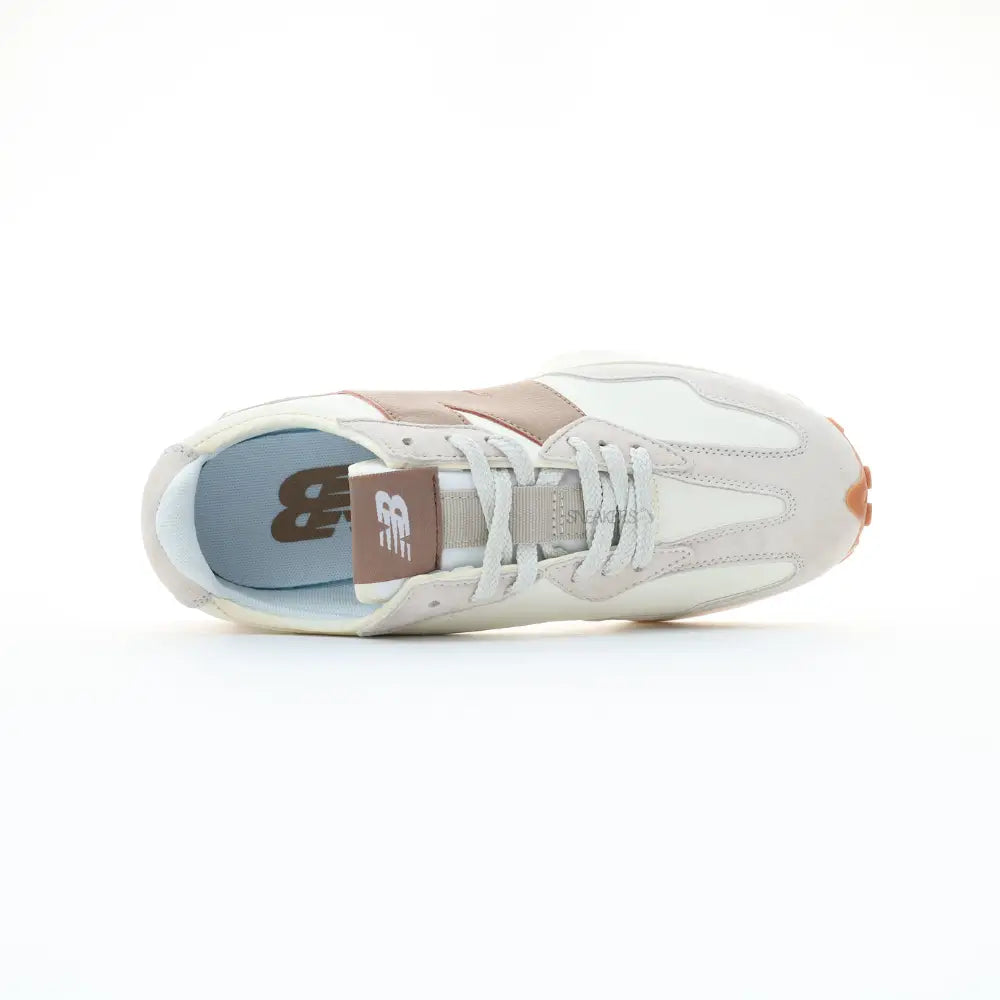 New Balance 327 White Beige Gum