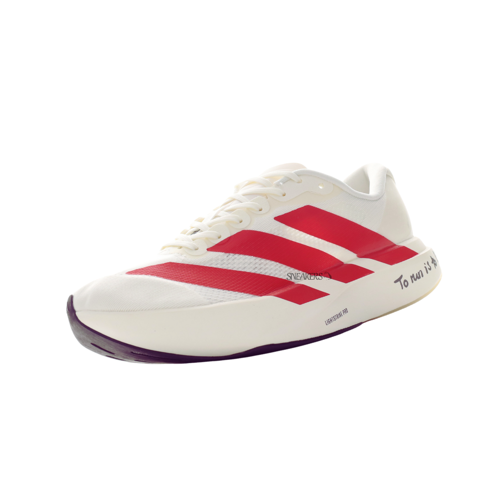 Adidas Adizero Adios Pro 4 Off White Red