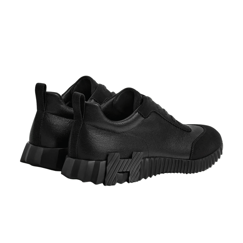 Hermès Trail Leather Sneakers All Black