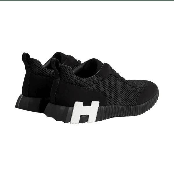 Hermès Trail Knit Sneakers Black White H